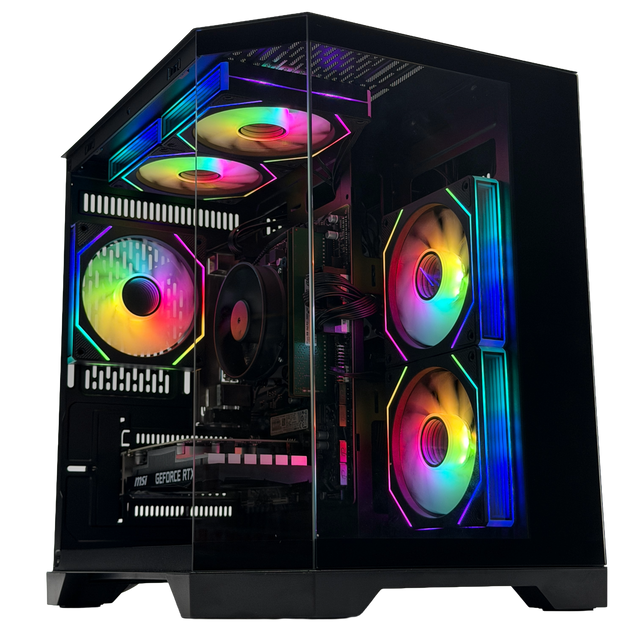 RTX 3050 Gaming PC Ryzen 5 5500 512GB SSD WJMTech DS