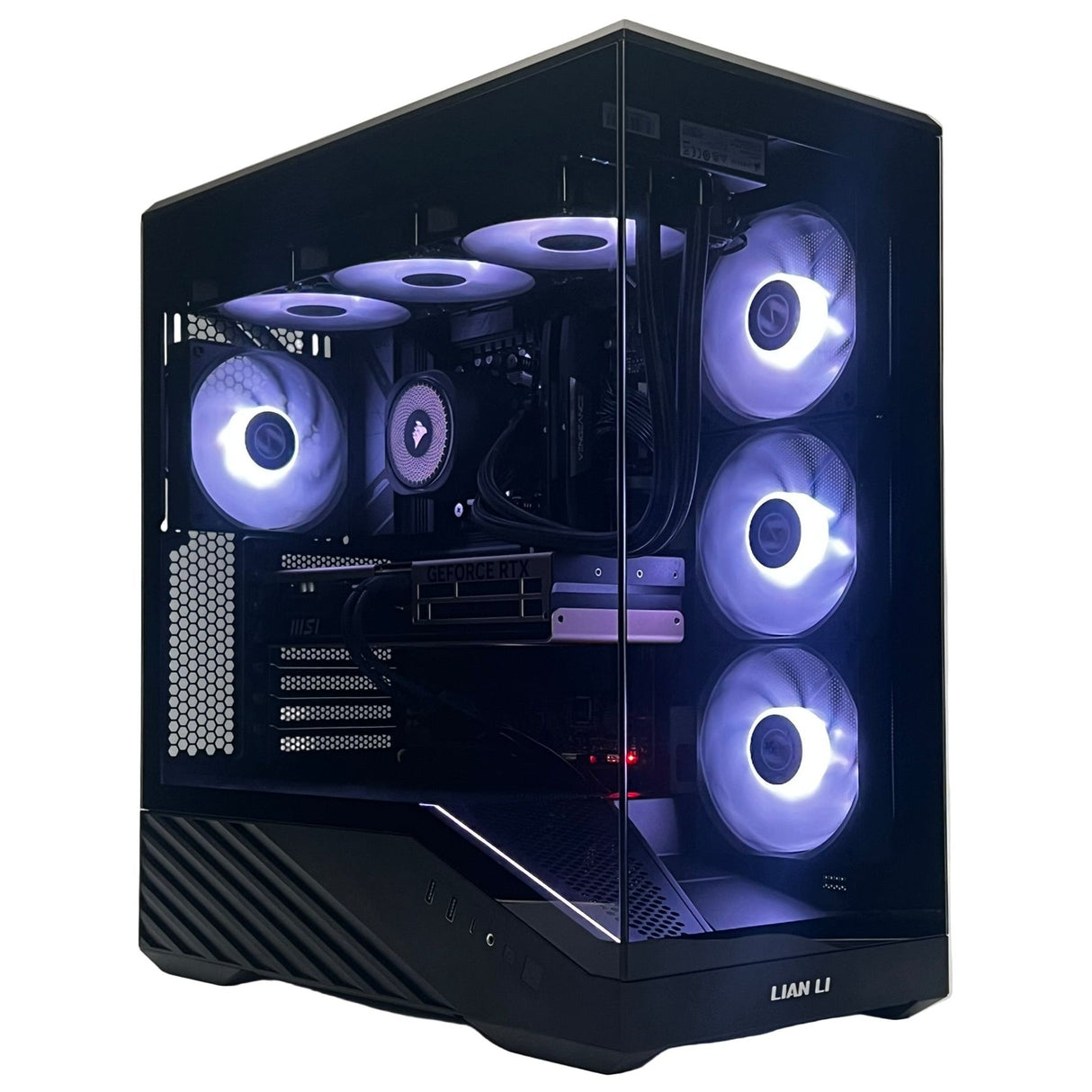 Ultra High End 4K Gaming PC - RTX 5070 Ti 16GB , Ryzen 7 9800X3D 5.2GHz, 2 x 1TB NVMe SSD, 32GB DDR5 RAM, 360mm ARGB Liquid Cooler