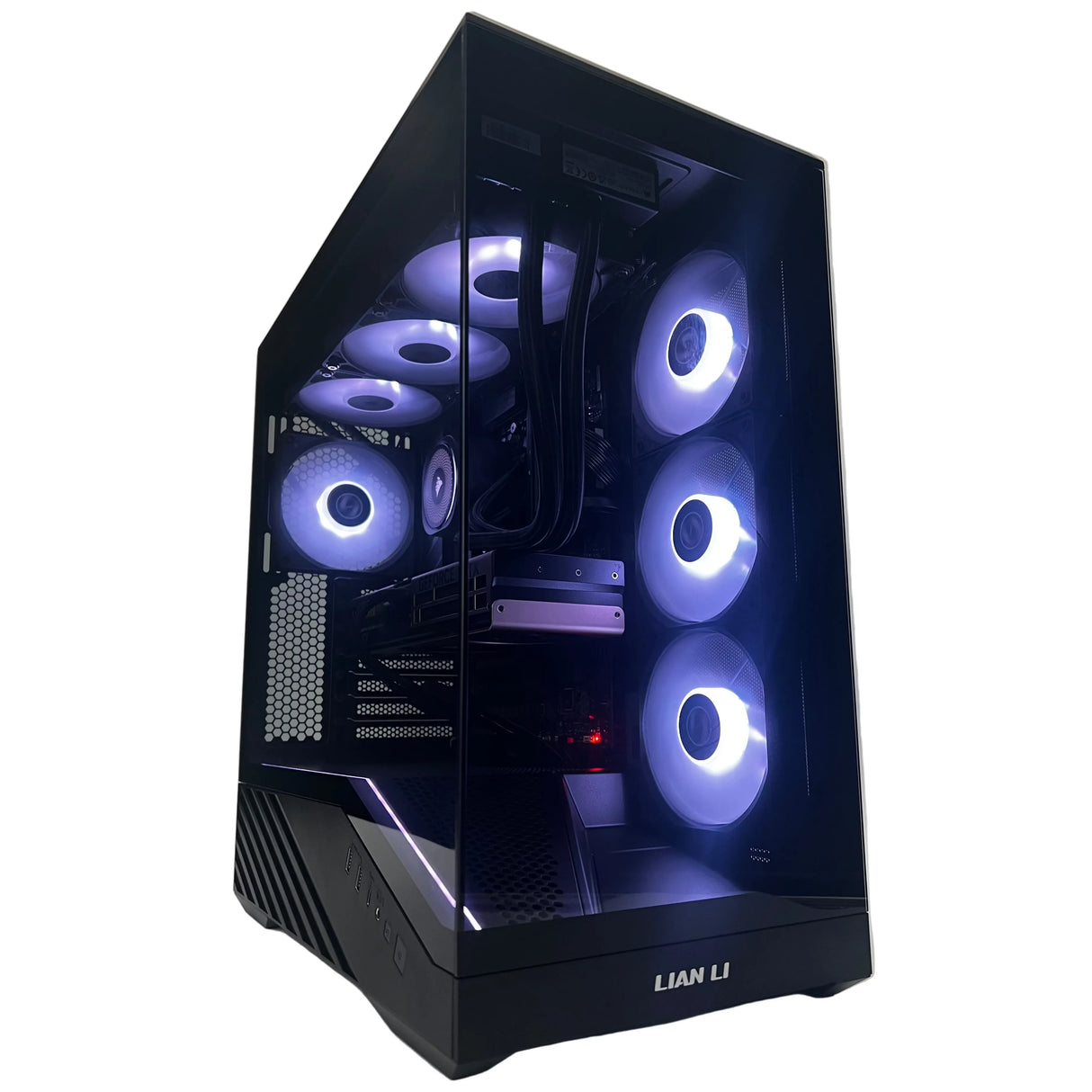 Gaming PC Ryzen 7 9800X3D - RTX 5070 Ti 16GB, 1TB NVMe SSD, 32GB DDR5 RAM, 360mm ARGB Liquid Cooler - WJMTech Vector X
