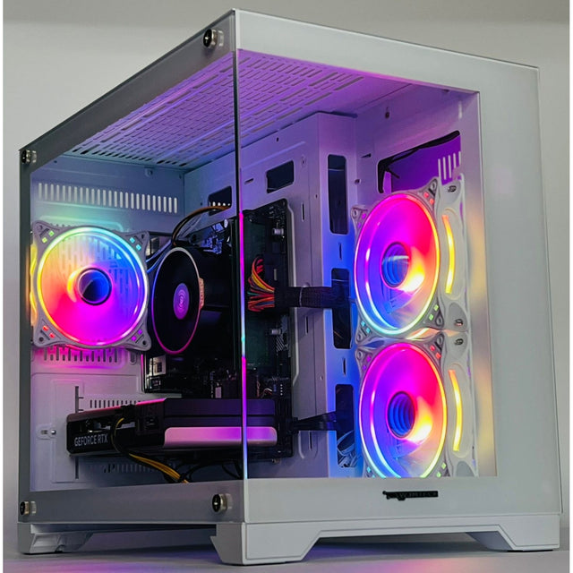 Gaming PC Ryzen 5 5500, RTX 3050 6GB, 512GB SSD + 1TB, 16GB RAM, Windows 11 - WJMTech Concept