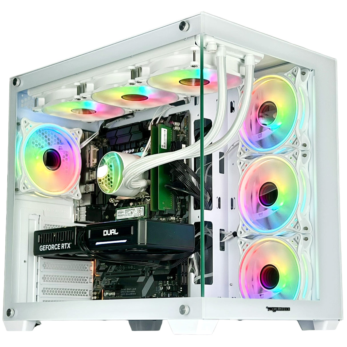 Gaming PC Ryzen 7 5700X RTX 5060 8GB 16GB DDR4 RAM 1TB NVMe WJMTech Vision