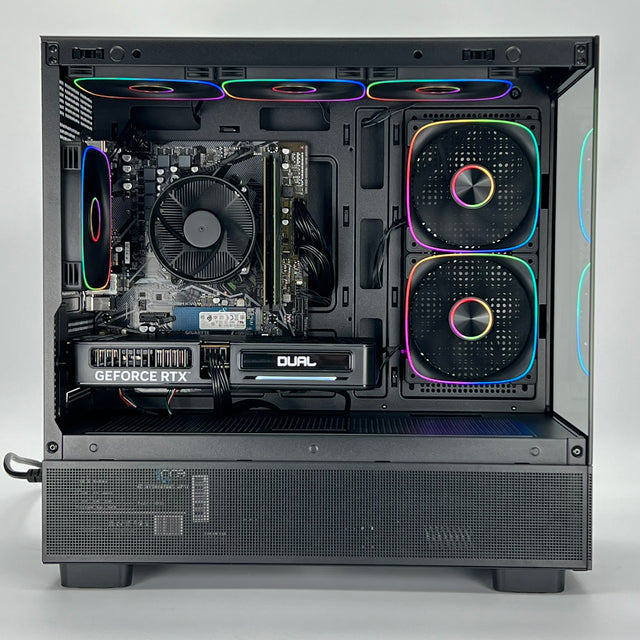 WJMTech Solar Intel Core i5-8400 Six Core RTX 3050 6GB Desktop PC for Gaming