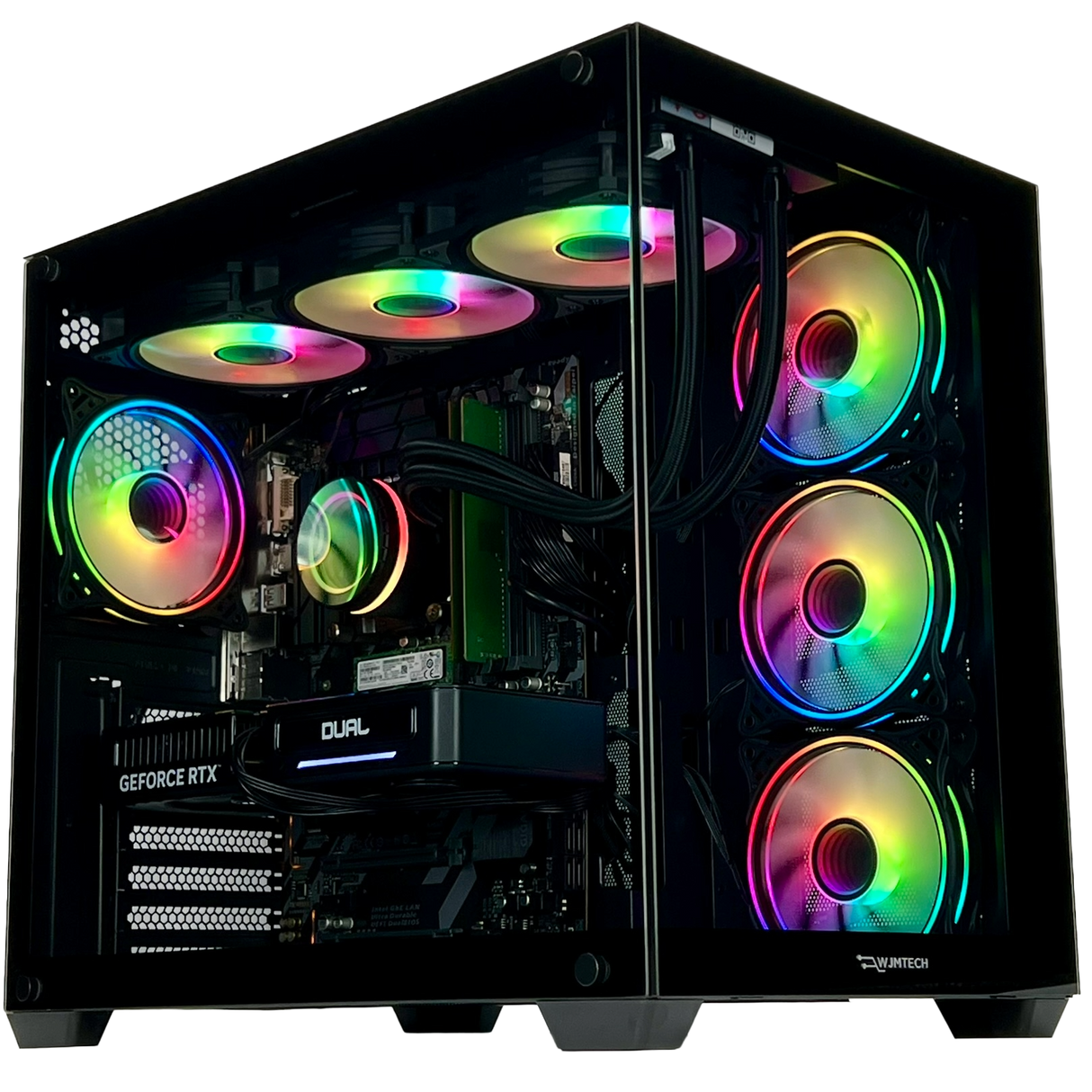 Gaming PC AMD Ryzen 5 5500 - Nvidia RTX 3050 6GB, 16GB DDR4 RAM, 1TB SSD, Windows 11 - WJMTech Vision