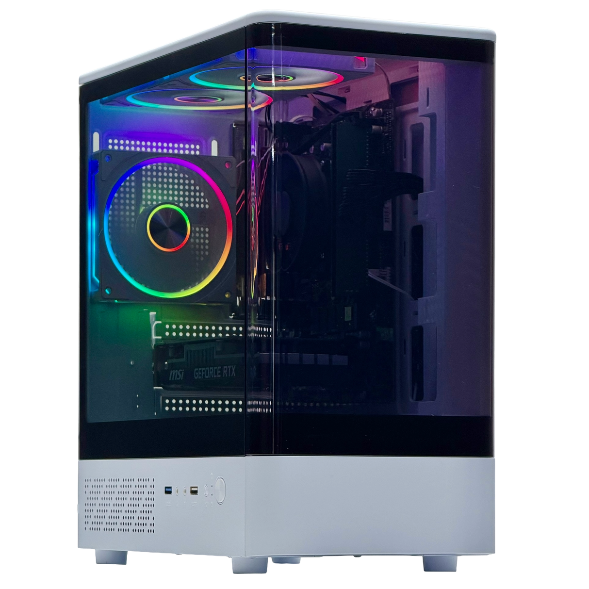 Gaming PC AMD Ryzen 5 5600GT, 16GB RAM, 512GB SSD, Vega 7, WiFi, Windows 11 – WJMTech F3