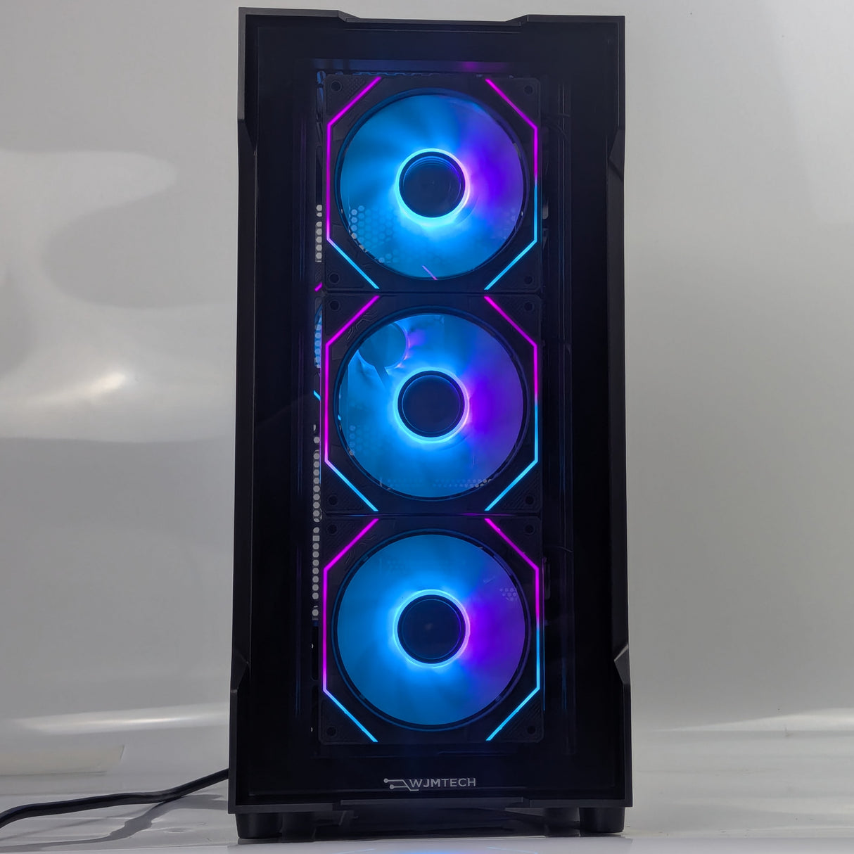 WJM Bolt Super Fast Gaming PC Tower - Ryzen 5 5500 4.2GHz, RTX 5060 8GB, 32GB DDR4 RAM, 1TB SSD, aRGB, WiFi, Windows 11