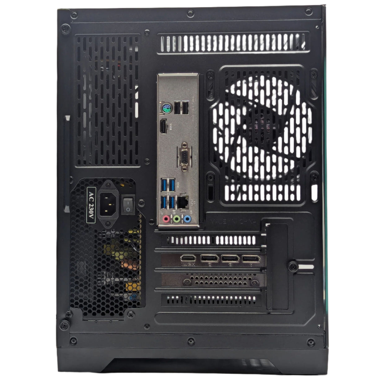 WJM DS Black - Fast Gaming PC - Ryzen 5 4.2GHz - RTX Graphics - 32GB DDR4 RAM - 512GB NVMe SSD, 1TB HDD, Win 11