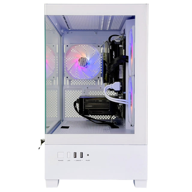 Gaming PC RTX 5060 8GB – Intel Core i5-12400F, 16GB DDR4, 1TB SSD – WJMTech C201
