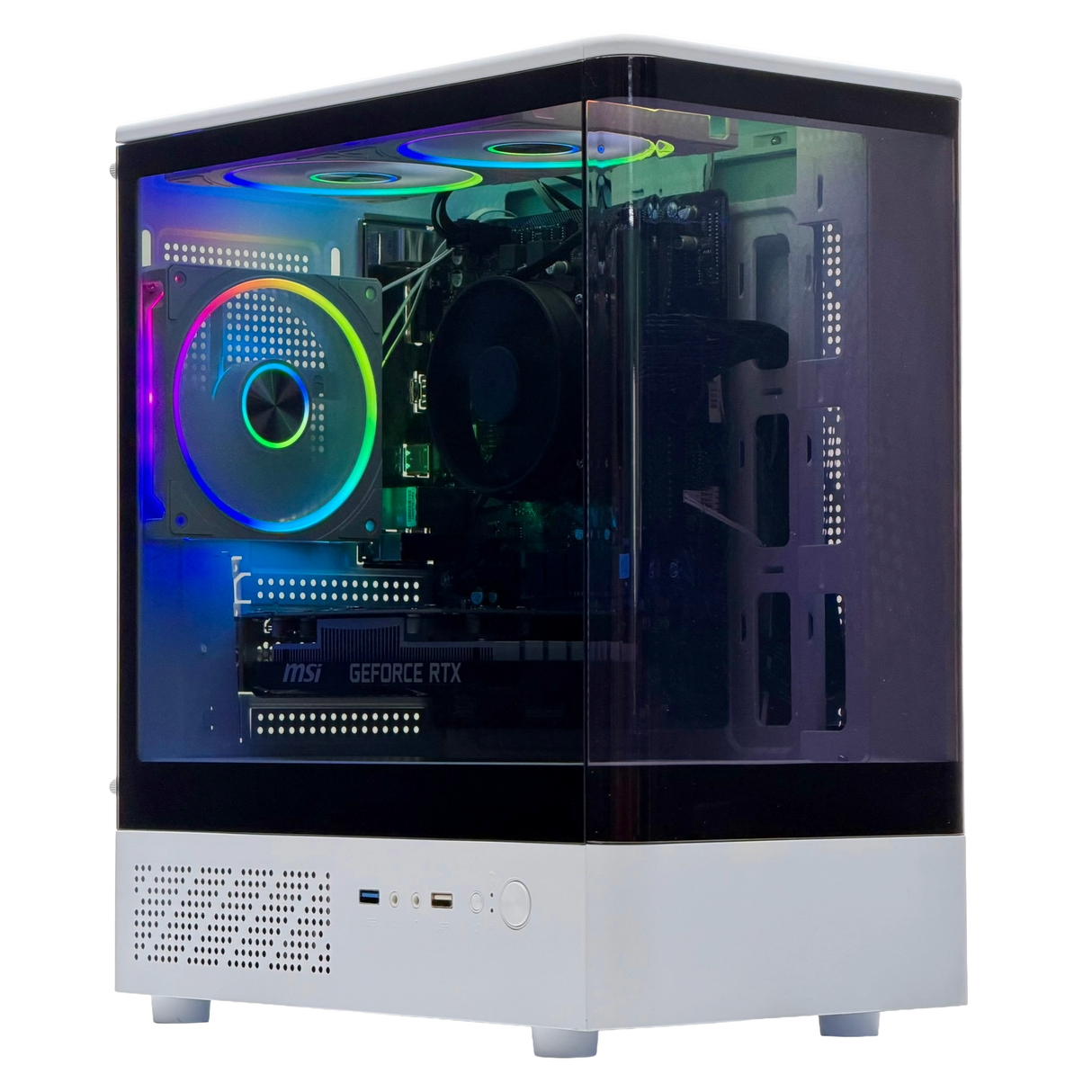 Gaming PC AMD Ryzen 5 5600GT, 16GB RAM, 512GB SSD, Vega 7, WiFi, Windows 11 – WJMTech F3