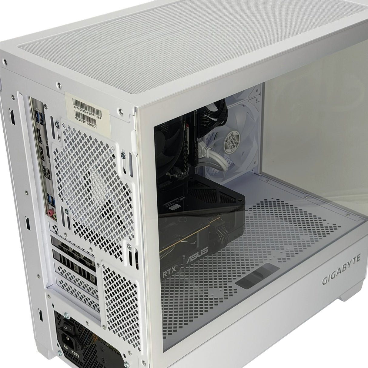 Gaming PC AMD Ryzen 5 5500 - Nvidia RTX 3050 6GB, 16GB DDR4 RAM, 1TB SSD, Windows 11 - WJMTech C201