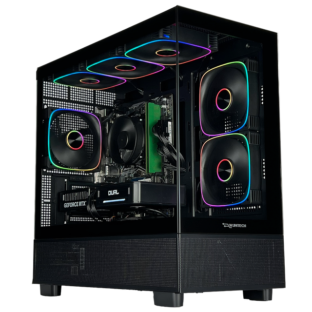WJMTech Solar Intel Core i5-8400 Six Core RTX 3050 6GB Desktop PC for Gaming