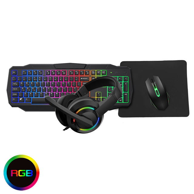 RTX 3050 Gaming PC Bundle - 24.5' 120Hz IPS Monitor, i5-8400, 16GB RAM, 1TB SSD, RGB Keyboard Mouse and Headset