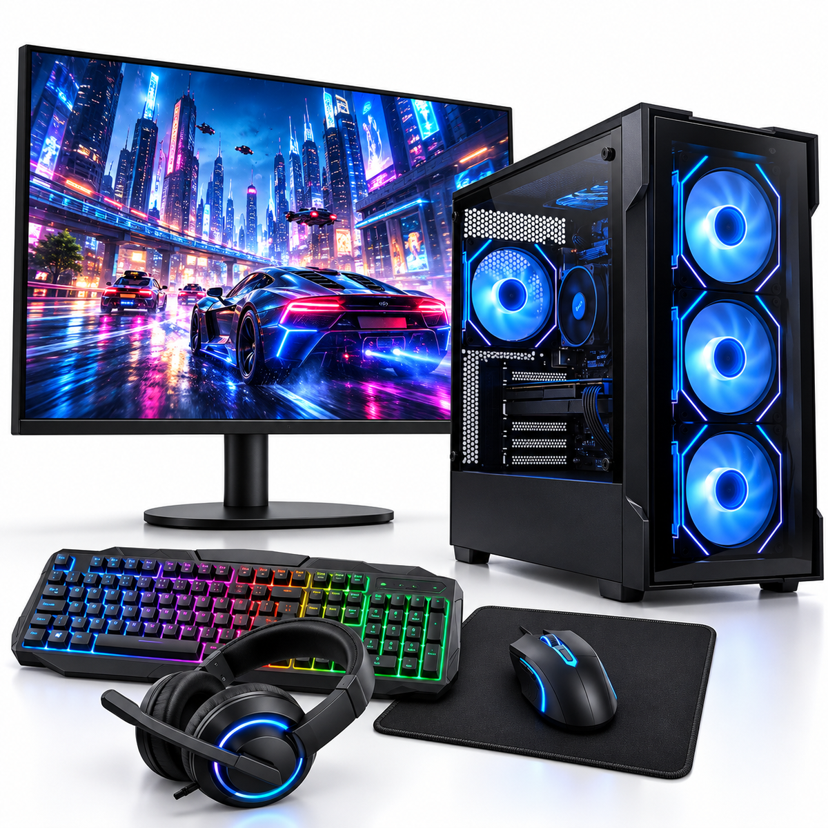 WJMTech gaming PC bundle