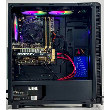 WJM Raider Gaming PC – Core i5-8400 | RTX 3050 6GB | 16GB RAM | 512GB SSD | Windows 11