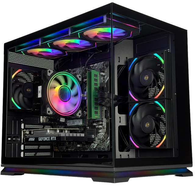 RTX 3050 Gaming PC Ryzen 5 5500 16GB RAM 1TB SSD - WJMTech Plasma Mini