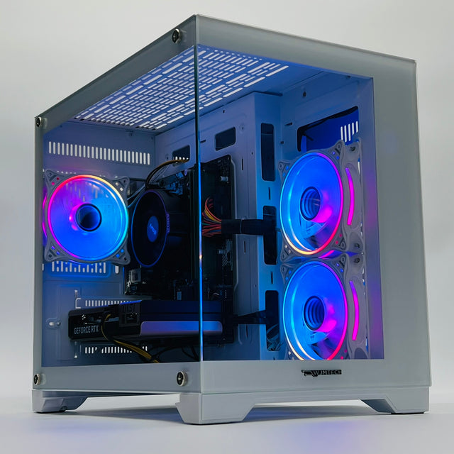 Gaming PC Ryzen 5 5500, RTX 3050 6GB, 512GB SSD + 1TB, 16GB RAM, Windows 11 - WJMTech Concept