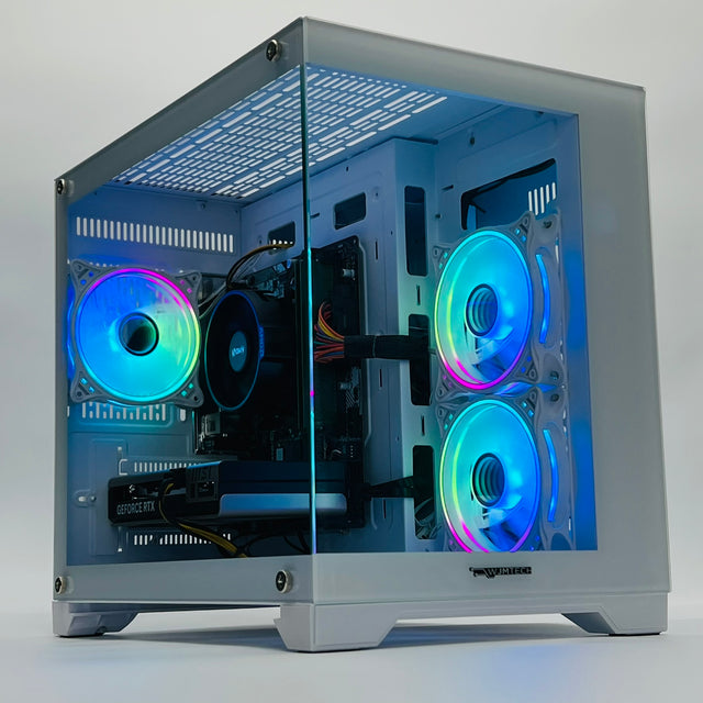 Gaming PC Ryzen 5 5500, RTX 3050 6GB, 512GB SSD + 1TB, 16GB RAM, Windows 11 - WJMTech Concept