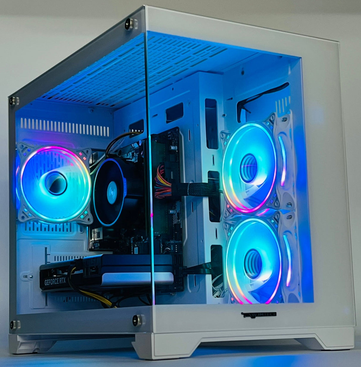 WJM Concept - Ryzen Gaming PC, RTX Graphics, 32GB DDR4 RAM - 512GB NVMe SSD, 1TB HDD, Win 11