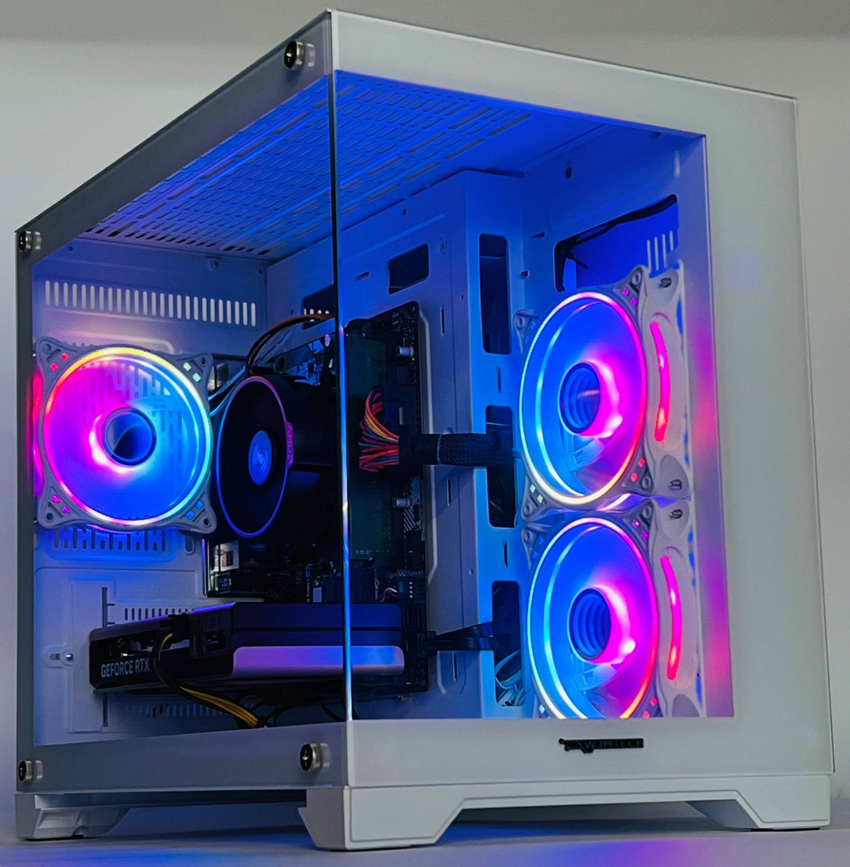 WJM Concept - Ryzen Gaming PC, RTX Graphics, 32GB DDR4 RAM - 512GB NVMe SSD, 1TB HDD, Win 11