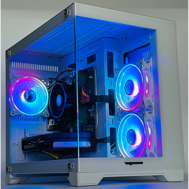 Gaming PC Ryzen 5 5500, RTX 3050 6GB, 512GB SSD + 1TB, 16GB RAM, Windows 11 - WJMTech Concept