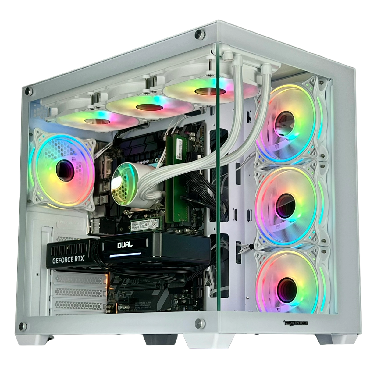 WJM Vision Gaming PC - AMD Ryzen 7 5700X - Nvidia RTX 5060 8GB - 16GB DDR4 RAM - 1TB NVMe SSD