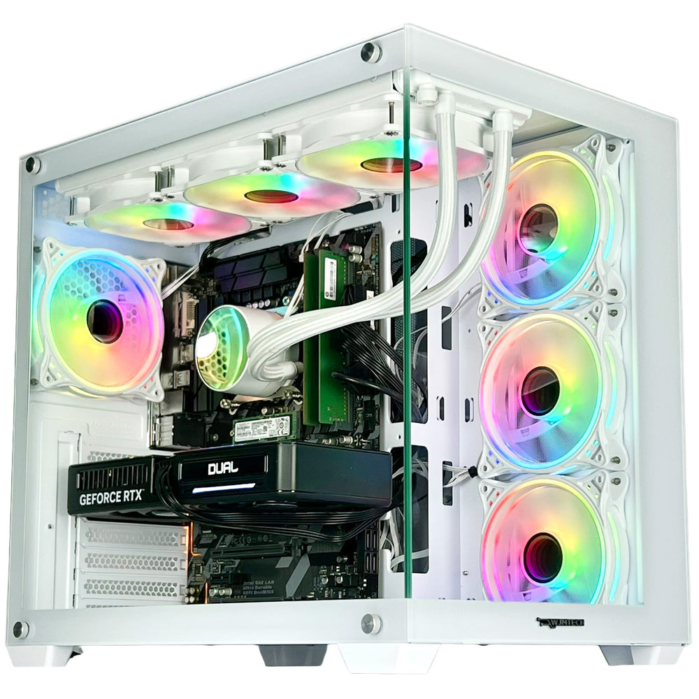 Gaming PC Ryzen 7 5700X RTX 5060 8GB 16GB DDR4 RAM 1TB NVMe WJMTech Vision