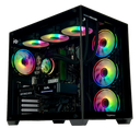 Gaming PC AMD Ryzen 7 5700X, Nvidia RTX 5060 8GB, 16GB DDR4 RAM, 1TB NVMe SSD, 360mm Watercooler - WJMTech Vision