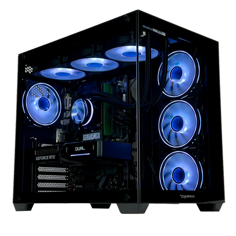 Gaming PC AMD Ryzen 5 5500 - Nvidia RTX 3050 6GB, 16GB DDR4 RAM, 1TB SSD, Windows 11 - WJMTech Vision