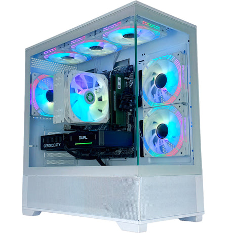 RTX 3050 Gaming PC Core i5-8400 16GB RAM 512GB SSD Wifi Bluetooth - WJMTech Vista