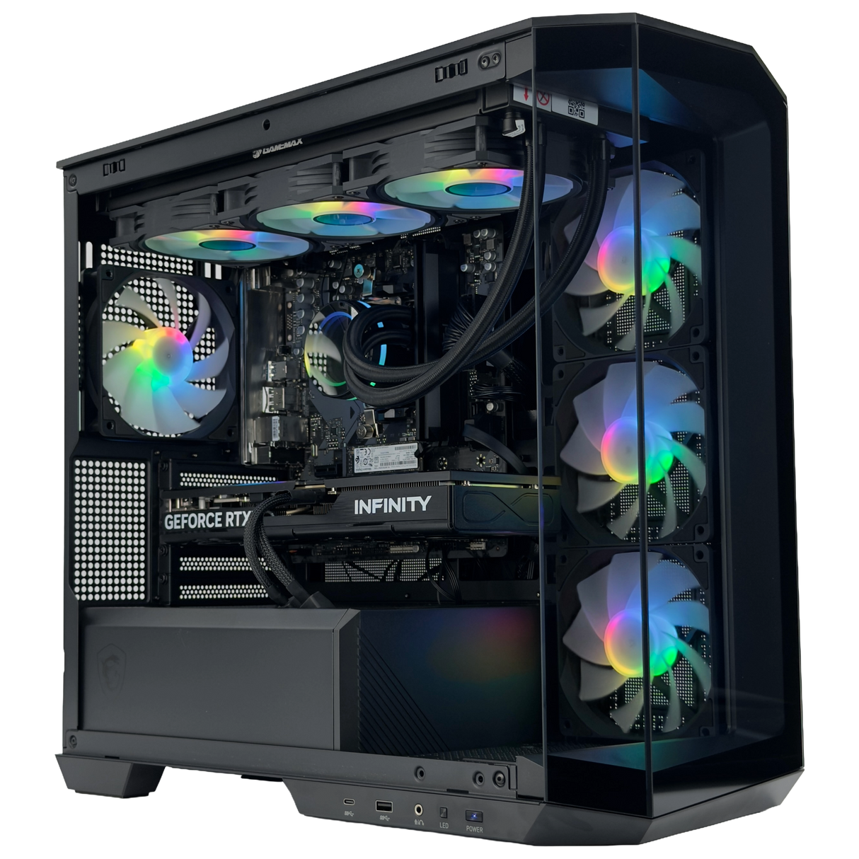 Gaming PC RTX 5070 Ryzen 5 8400f 32GB DDR5 1TB NVMe