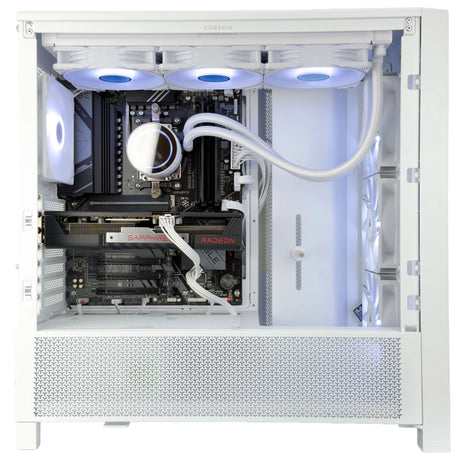 Gaming PC RX 9060 XT Ryzen 7 5700x 32GB RAM 1TB NVMe Frame 4000D
