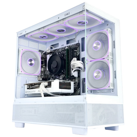Gaming PC RTX 5060 Ti 8GB - Ryzen 7 5700X - 32GB DDR4 RAM - 1TB NVMe SSD - WJMTech Solar
