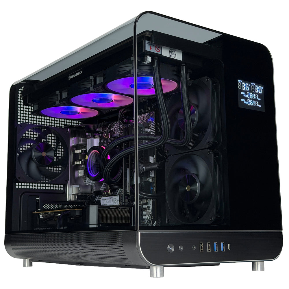Gaming PC RTX 5060 Ryzen 7 5700x 16GB RAM 1TB NVMe 750W 80+ Bronze WJMTech Aviator