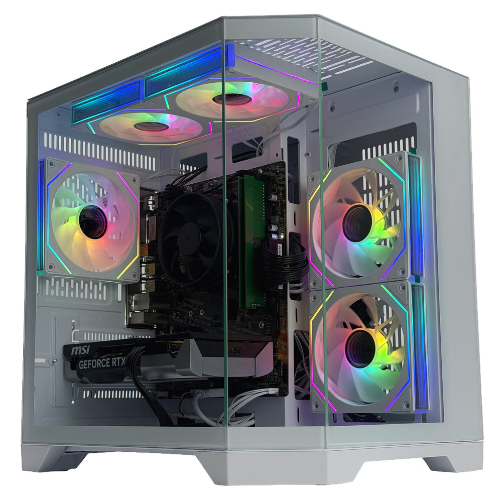 RTX 3050 Gaming PC Ryzen 5 5500 512GB SSD WJMTech DS