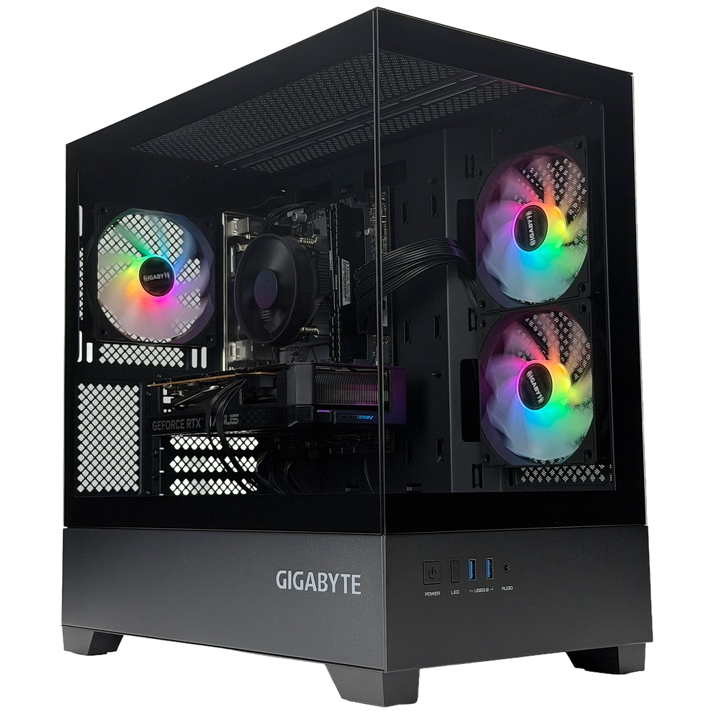 Gaming PC RTX 5060 8GB – Intel Core i5-12400F, 16GB DDR4, 1TB SSD – WJMTech C201