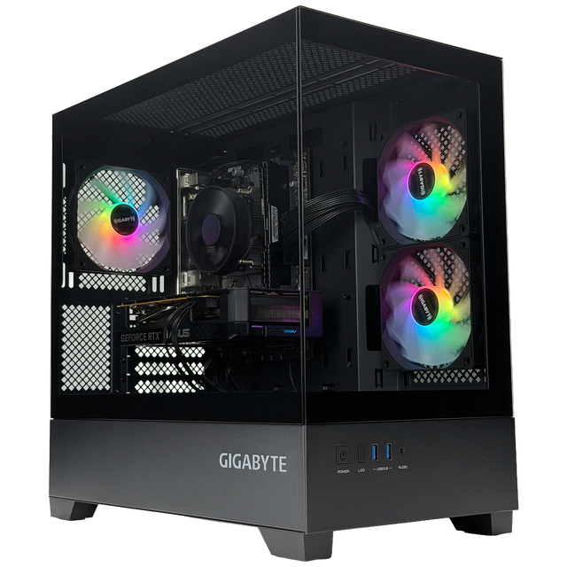 Gaming PC RTX 5060 8GB – Intel Core i5-12400F, 16GB DDR4, 1TB SSD – WJMTech C201
