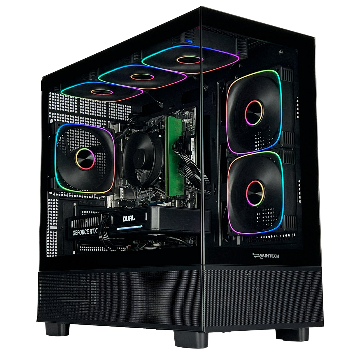 Gaming PC - AMD Ryzen 7 5700X - Nvidia RTX 5060 8GB - 16GB DDR4 RAM - 1TB NVMe - WJM Solar