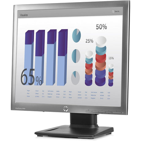 HP E190i EliteDisplay Monitor IPS LCD 19" VGA DVI DP 1280 X 1024 With Stand - WJMTech