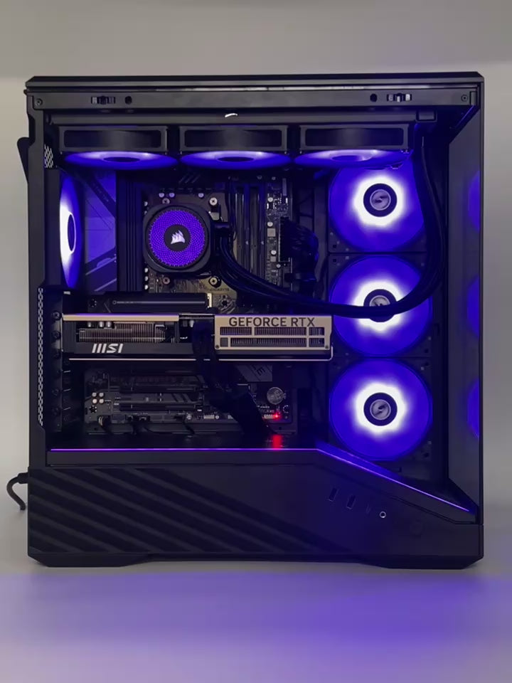 WJMTech Vector X | High End Gaming PC - RTX 5070 Ti and Ryzen 7 9800X3D