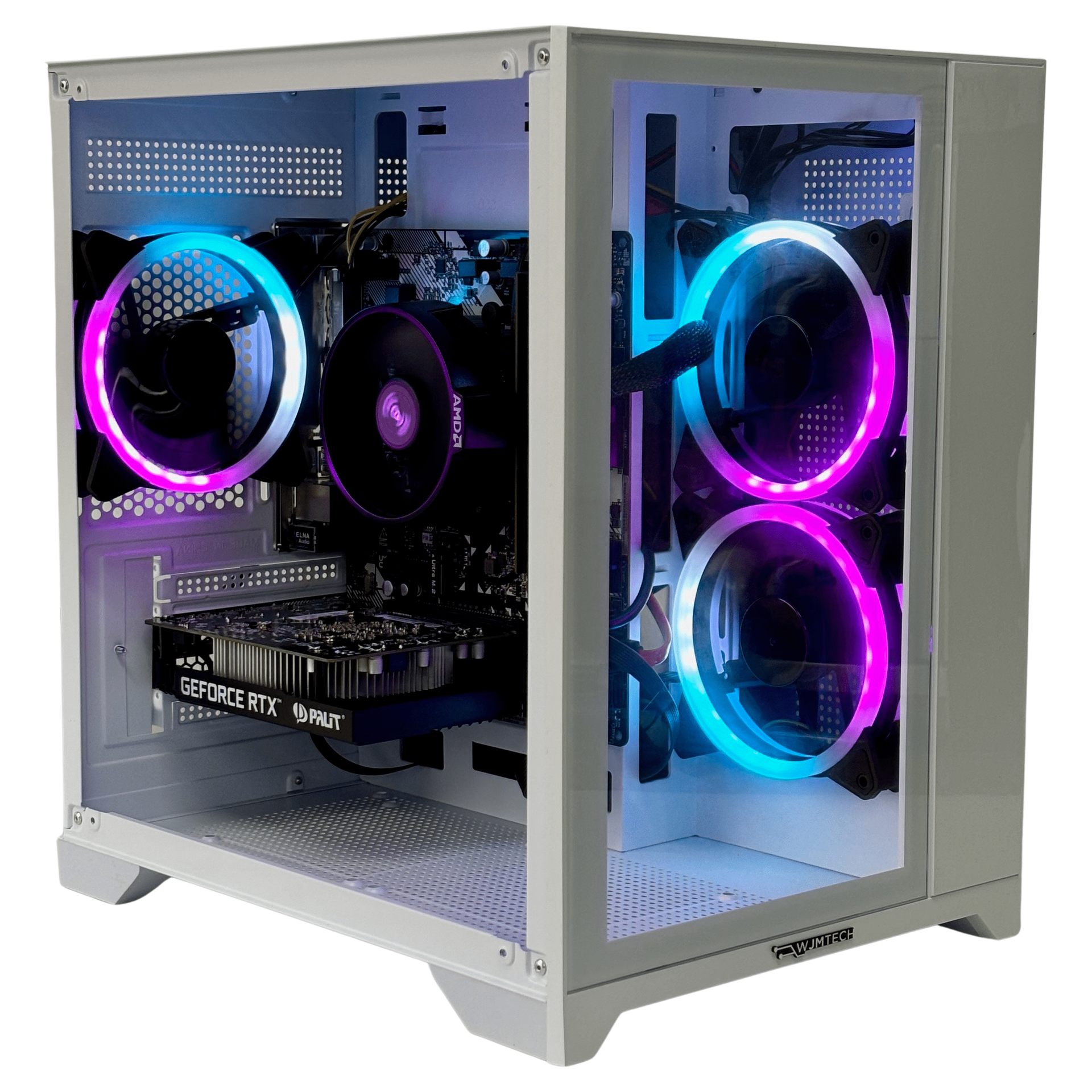 WJMTech Gaming PC – Ryzen 5 5500, perfect for Fortnite, Roblox