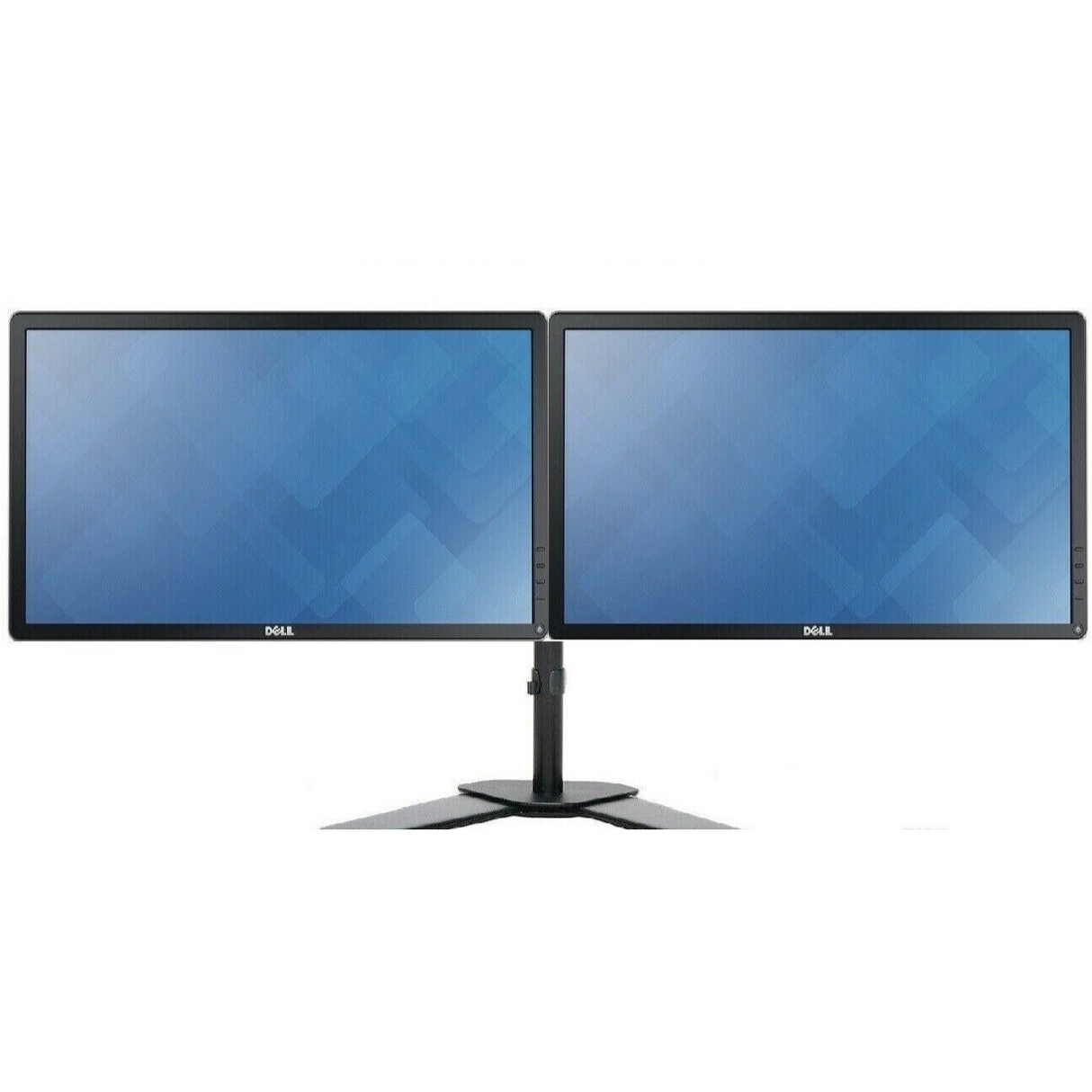 Dual Monitor 2 x 23' Bundle Dell FULL HD DVI VGA New Stand