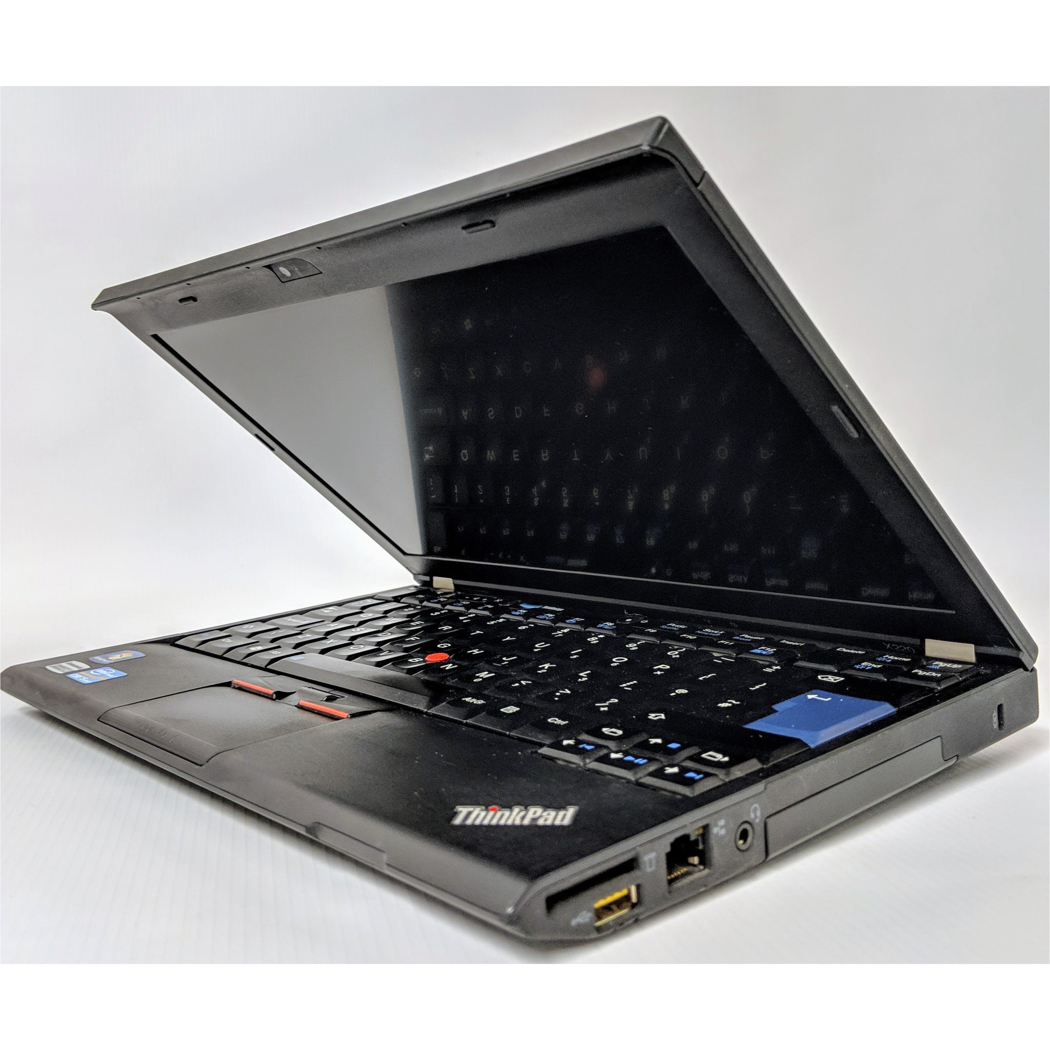 X220 front Keyboard