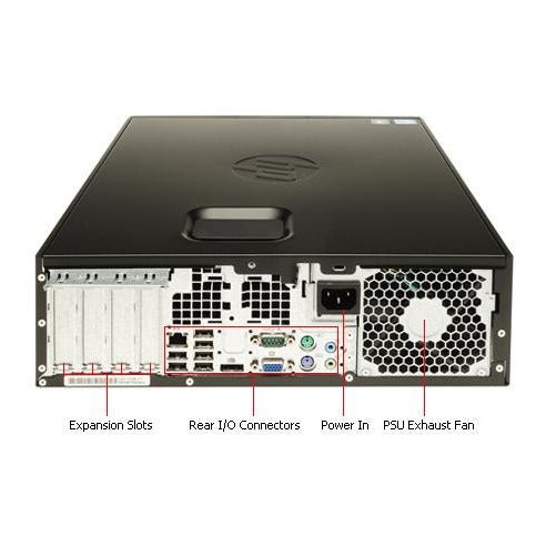 HP Elite 8200 SFF Quad Core Desktop Gaming PC. SSD + i7 Options - WJMTech